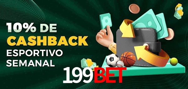 10% de bônus de cashback na 199Bet
